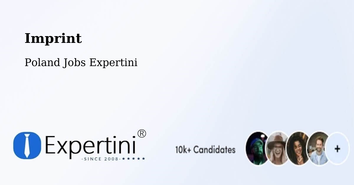 Imprint – Żary - Poland Jobs Expertini