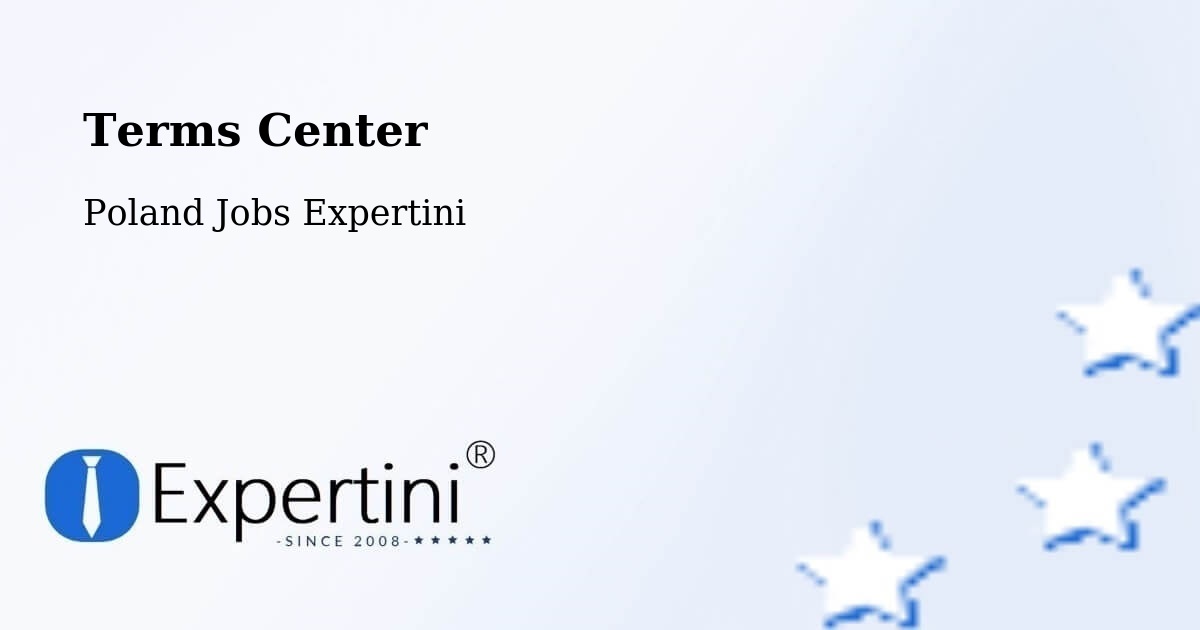 Terms of Service – Żary - Poland Jobs Expertini
